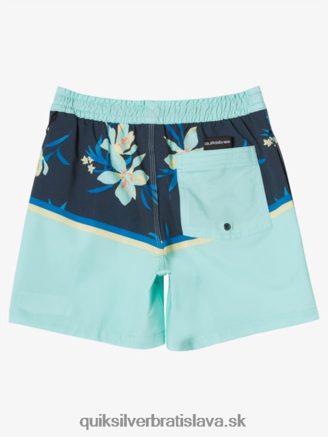 8-16 divízia surfsilk vl 14 volley Quiksilver chlapci B80HXR2141 plážové sklo