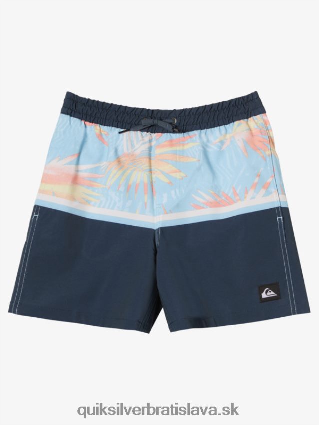 8-16 divízia surfsilk vl 14 volley Quiksilver chlapci B80HXR2142 polnočné námorníctvo