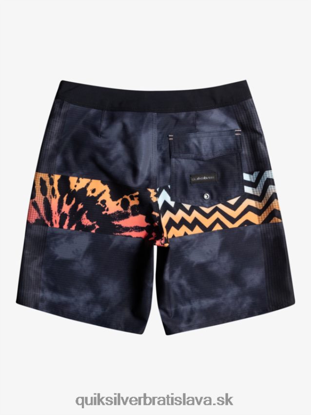 8-16 highlite arch yth 16 boardshort Quiksilver chlapci B80HXR2322 ohnivý koral