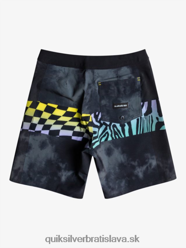 8-16 highlite arch yth 16 boardshort Quiksilver chlapci B80HXR2323 bazén zelený