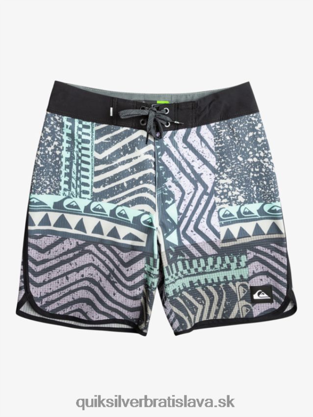 8-16 highlite hrebenatkové 16 boardšortky Quiksilver chlapci B80HXR2147 polnočné námorníctvo