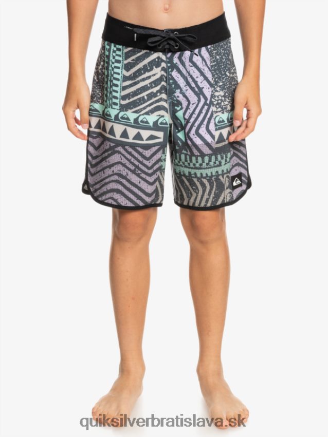 8-16 highlite hrebenatkové 16 boardšortky Quiksilver chlapci B80HXR2147 polnočné námorníctvo