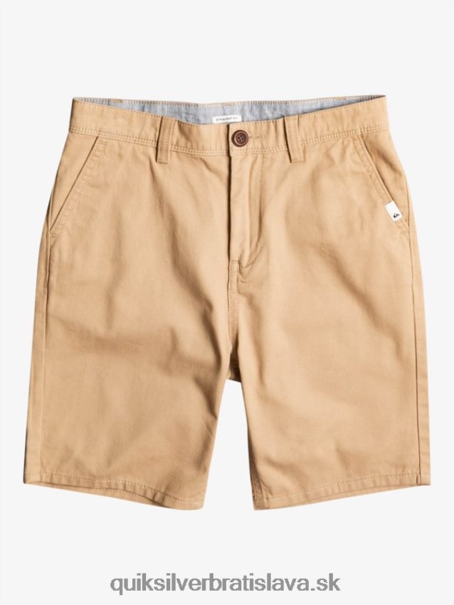 8-16 každý deň 17 chino šortky Quiksilver chlapci B80HXR2288 kadidlo