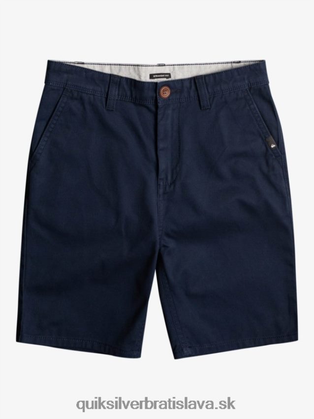8-16 každý deň 17 chino šortky Quiksilver chlapci B80HXR2289 námornícke sako