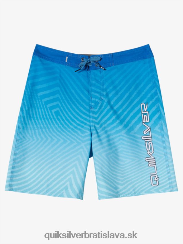 8-16 každodenných warp fade 17 šortiek Quiksilver chlapci B80HXR2165 šnorchlovať modrá