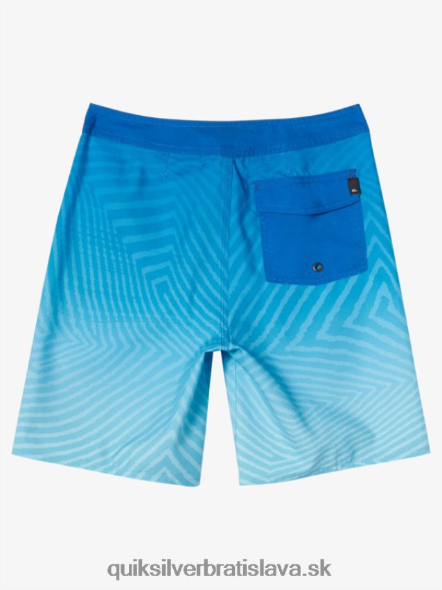 8-16 každodenných warp fade 17 šortiek Quiksilver chlapci B80HXR2165 šnorchlovať modrá