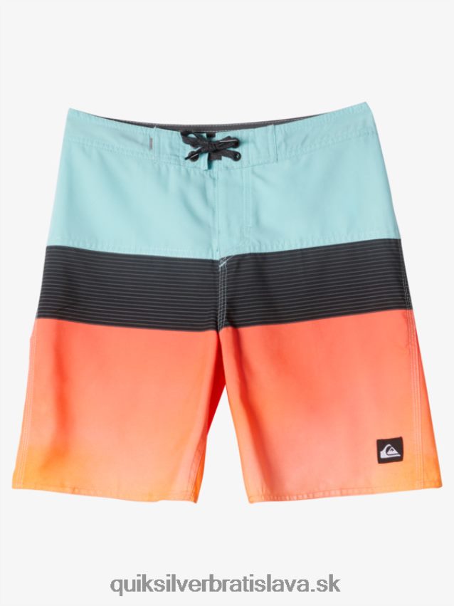 8-16 každodenný panel 17 šortky Quiksilver chlapci B80HXR1903 anjelská modrá