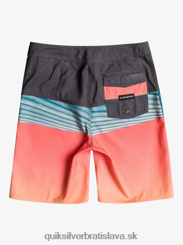 8-16 každodenný panel yth 17 boardshort Quiksilver chlapci B80HXR2275 oranžový pop