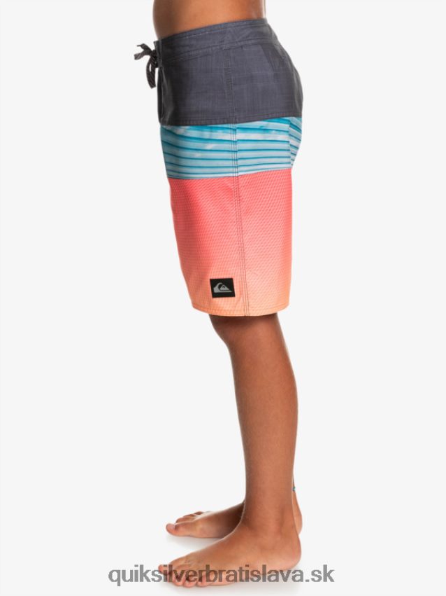 8-16 každodenný panel yth 17 boardshort Quiksilver chlapci B80HXR2275 oranžový pop