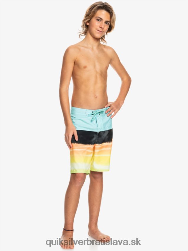 8-16 každodenný panel yth 17 boardshort Quiksilver chlapci B80HXR2277 anjelská modrá