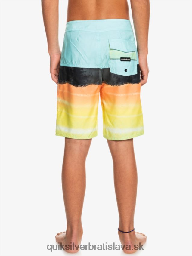 8-16 každodenný panel yth 17 boardshort Quiksilver chlapci B80HXR2277 anjelská modrá