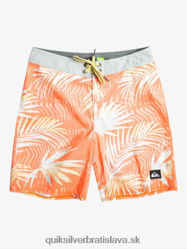 8-16 každodenné qs 69 16 šortky Quiksilver chlapci B80HXR2139 čerstvý losos