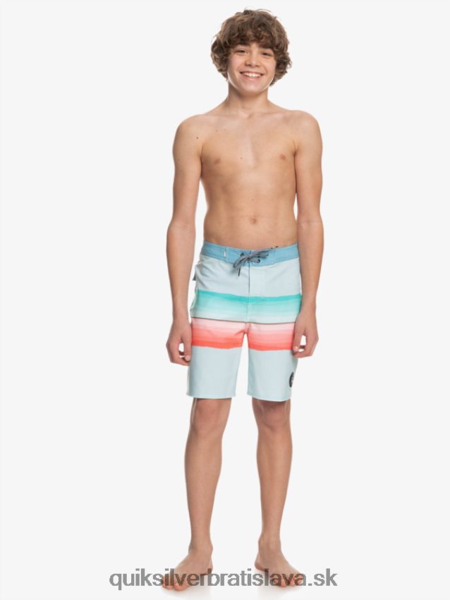 8-16 odtieň živice surfsilk 17 šortiek Quiksilver chlapci B80HXR2300 insígnie modrá