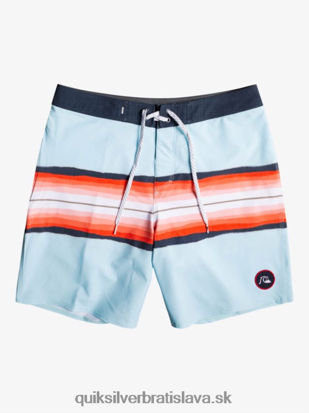 8-16 odtieň živice surfsilk 17 šortiek Quiksilver chlapci B80HXR2302 modrá šedá