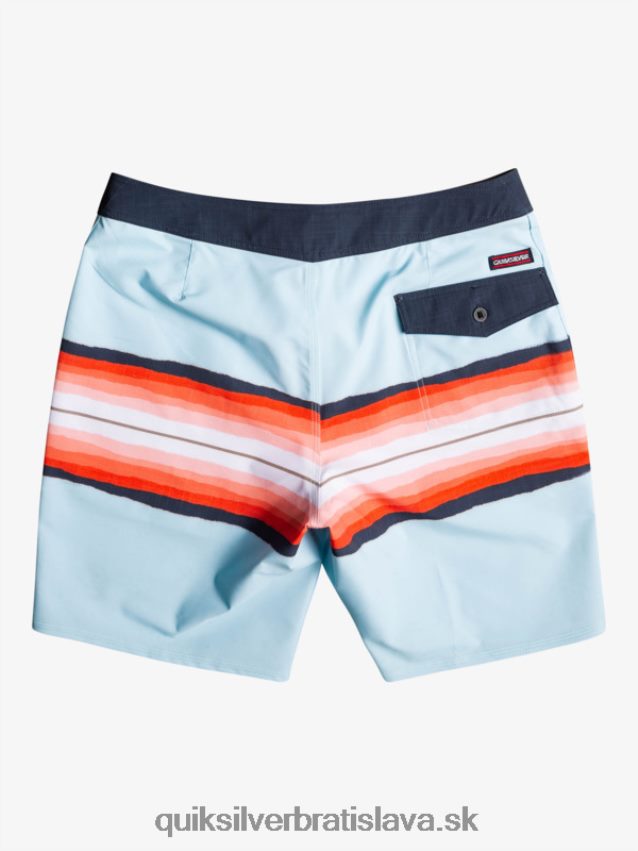 8-16 odtieň živice surfsilk 17 šortiek Quiksilver chlapci B80HXR2302 modrá šedá