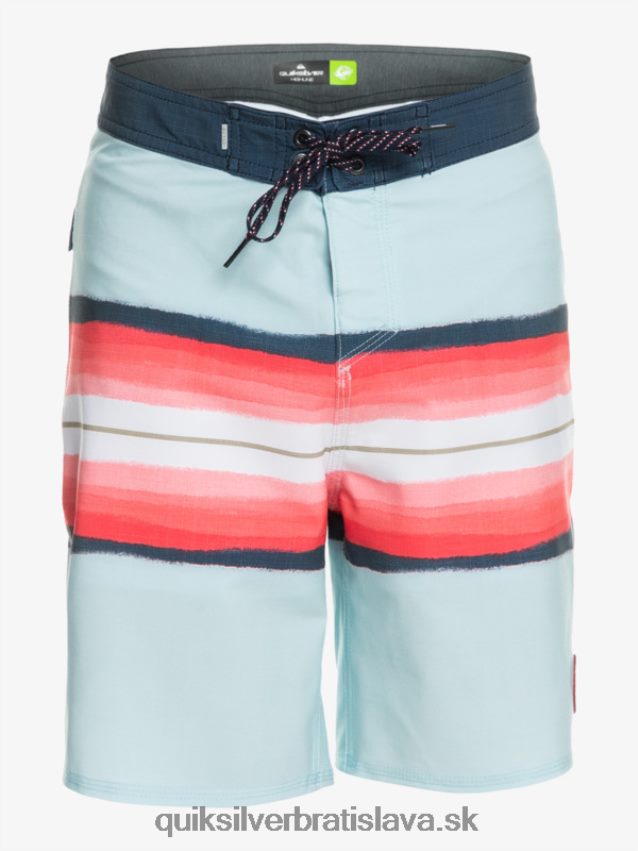 8-16 odtieň živice surfsilk 17 šortiek Quiksilver chlapci B80HXR2302 modrá šedá