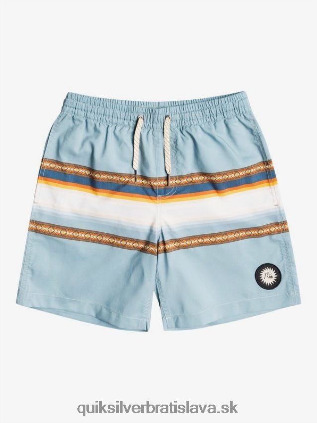 8-16 slnko vybledlo 15 recyklovaných salv Quiksilver chlapci B80HXR2320 citadel modrá