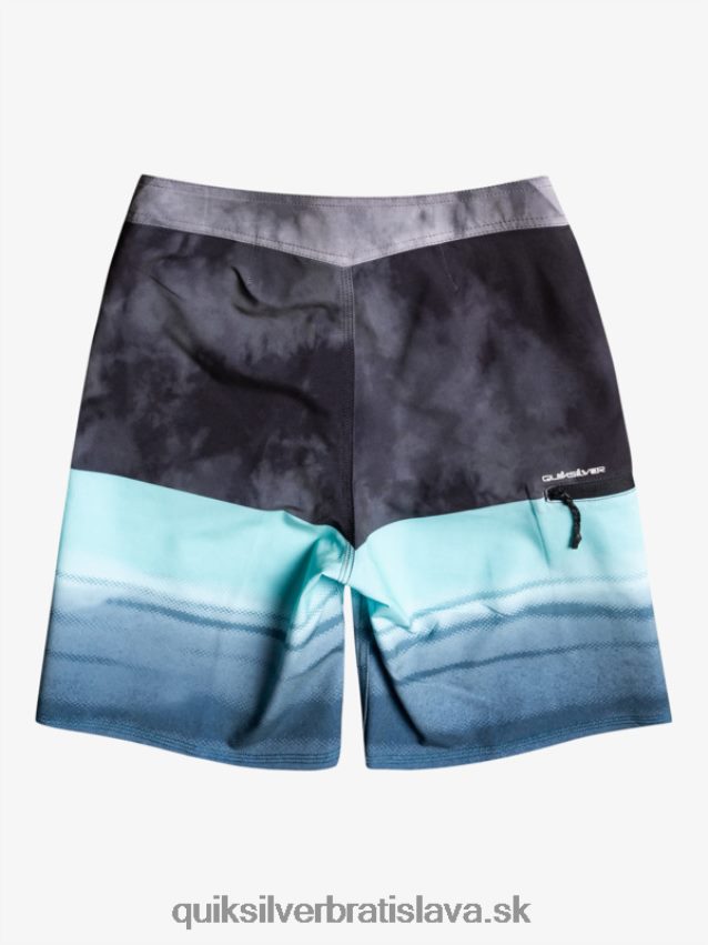 8-16 surfsilk five-0 17 boardshorts Quiksilver chlapci B80HXR2298 čierna