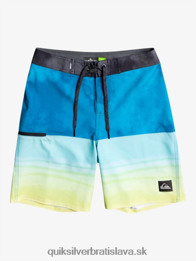 8-16 surfsilk five-0 17 boardshorts Quiksilver chlapci B80HXR2299 námorný prístav