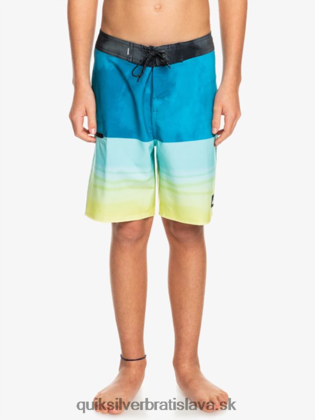 8-16 surfsilk five-0 17 boardshorts Quiksilver chlapci B80HXR2299 námorný prístav