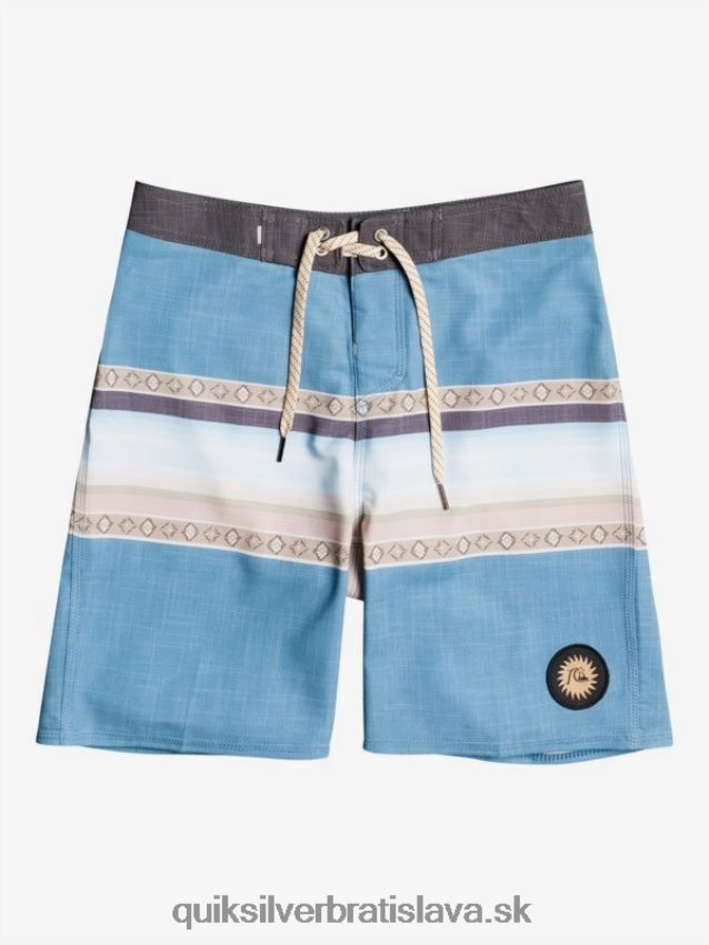 8-16 surfsilk sundeed 17 boardshorts Quiksilver chlapci B80HXR2281 modré nebo