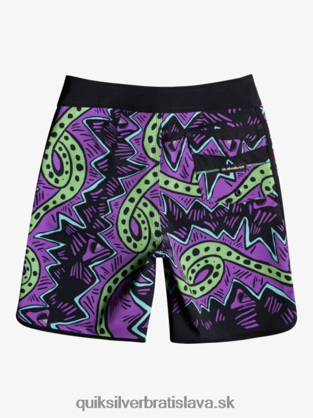 8-16 surfsilk throwback 17 boardshorts Quiksilver chlapci B80HXR2329 čierna