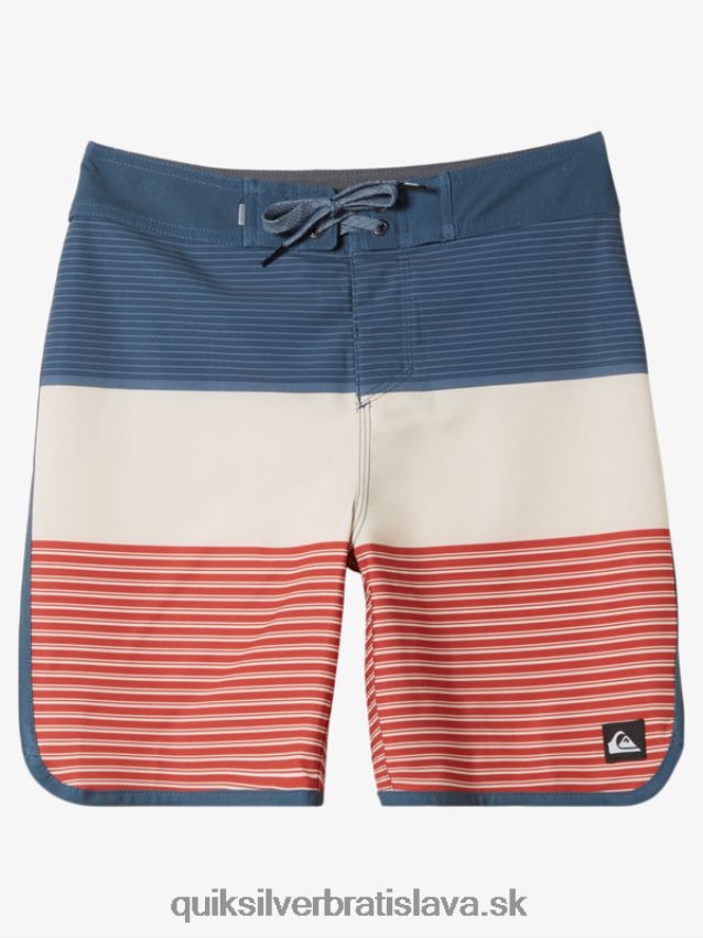 8-16 surfsilk tijuana 17 šortky Quiksilver chlapci B80HXR1984 polnočné námorníctvo