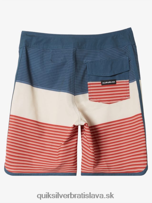 8-16 surfsilk tijuana 17 šortky Quiksilver chlapci B80HXR1984 polnočné námorníctvo