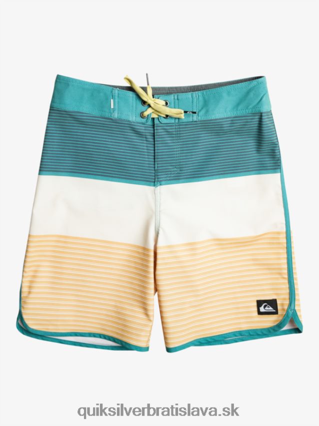 8-16 surfsilk tijuana 17 šortky Quiksilver chlapci B80HXR1985 pšenica