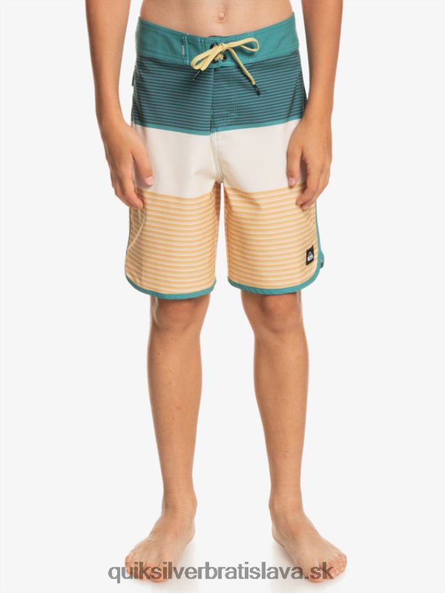 8-16 surfsilk tijuana 17 šortky Quiksilver chlapci B80HXR1985 pšenica