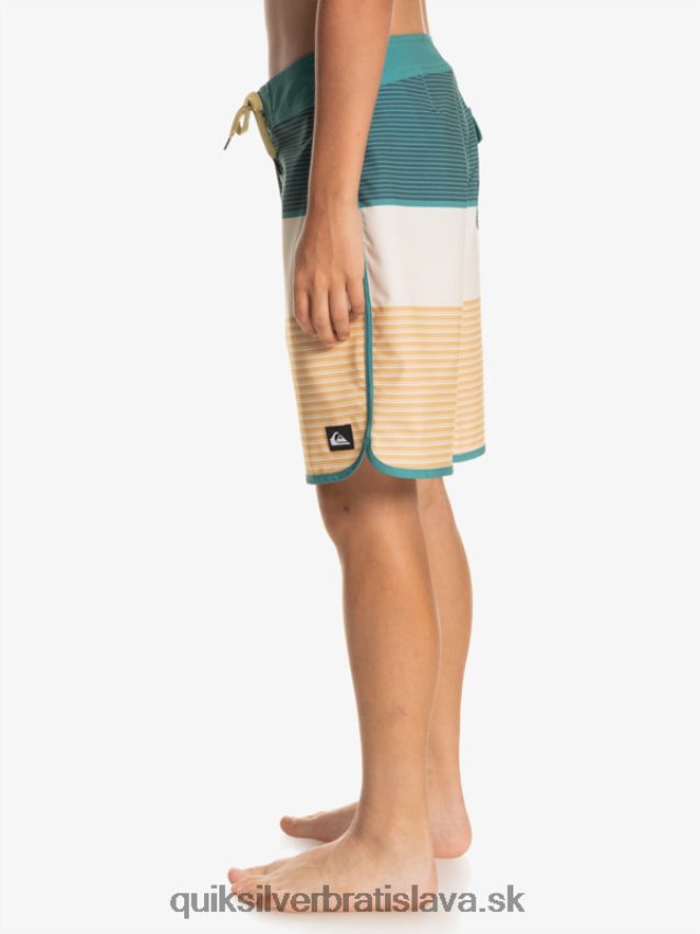 8-16 surfsilk tijuana 17 šortky Quiksilver chlapci B80HXR1985 pšenica