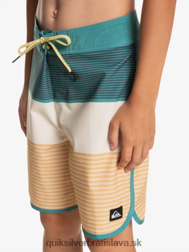 8-16 surfsilk tijuana 17 šortky Quiksilver chlapci B80HXR1985 pšenica