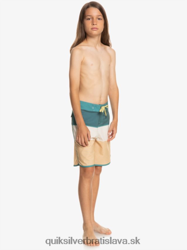 8-16 surfsilk tijuana 17 šortky Quiksilver chlapci B80HXR1985 pšenica