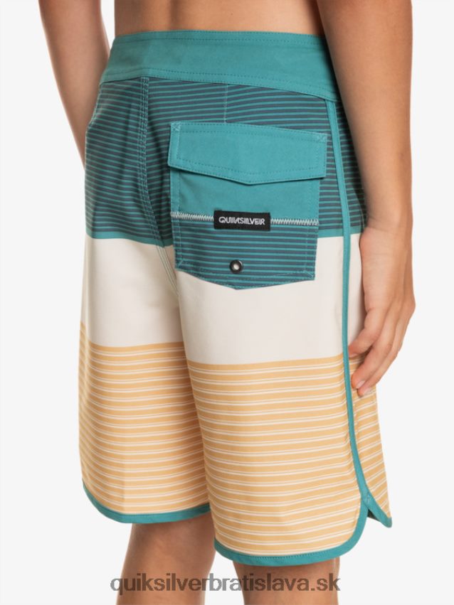8-16 surfsilk tijuana 17 šortky Quiksilver chlapci B80HXR1985 pšenica