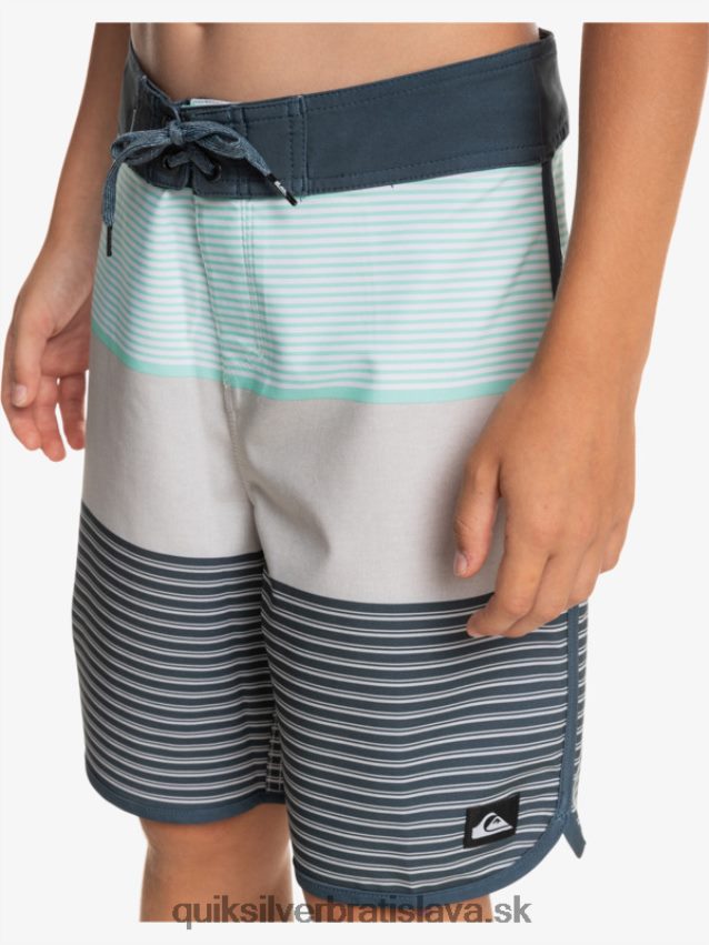 8-16 surfsilk tijuana 17 šortky Quiksilver chlapci B80HXR1986 plážové sklo