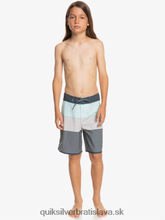 8-16 surfsilk tijuana 17 šortky Quiksilver chlapci B80HXR1986 plážové sklo