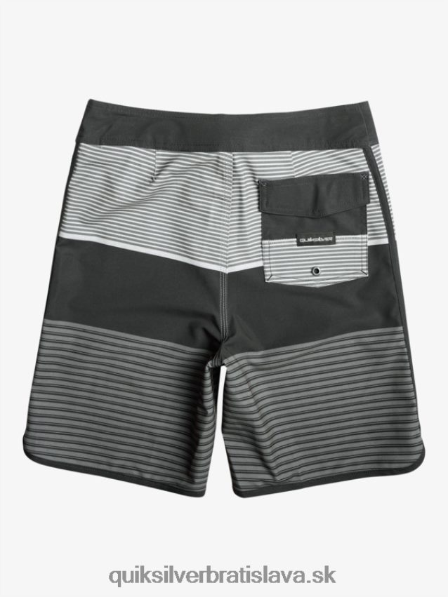 8-16 surfsilk tijuana 17 šortky Quiksilver chlapci B80HXR1987 čierna