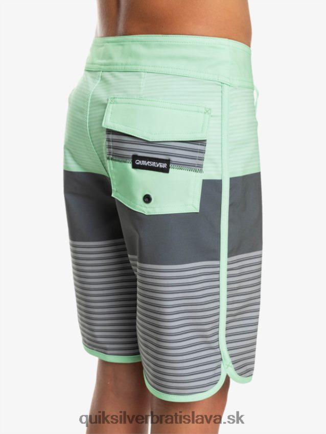 8-16 surfsilk tijuana yth 17 boardshort Quiksilver chlapci B80HXR2267 železná brána