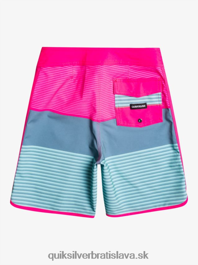 8-16 surfsilk tijuana yth 17 boardshort Quiksilver chlapci B80HXR2268 ružová glo