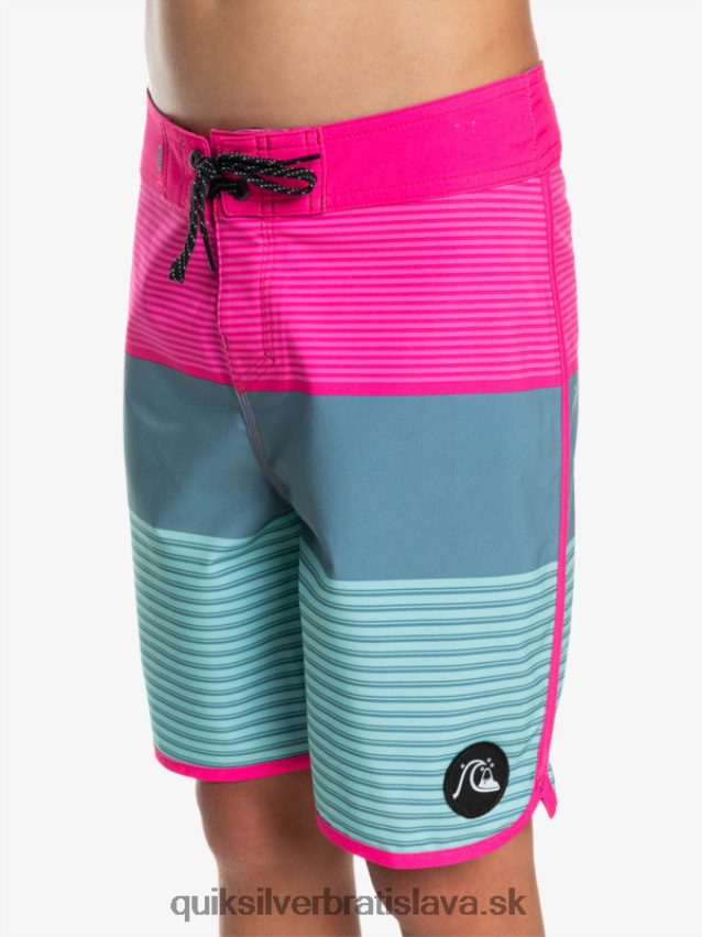 8-16 surfsilk tijuana yth 17 boardshort Quiksilver chlapci B80HXR2268 ružová glo