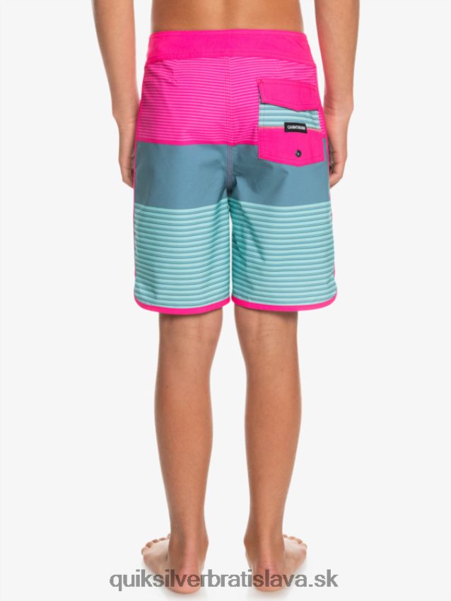 8-16 surfsilk tijuana yth 17 boardshort Quiksilver chlapci B80HXR2268 ružová glo