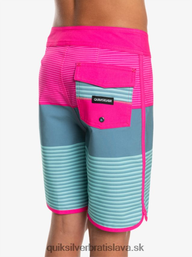 8-16 surfsilk tijuana yth 17 boardshort Quiksilver chlapci B80HXR2268 ružová glo