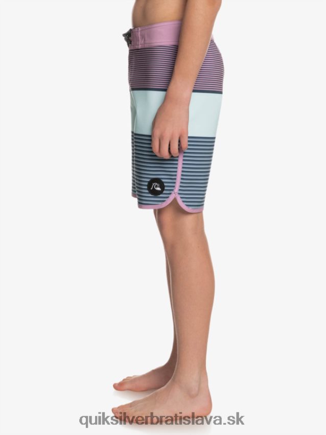 8-16 surfsilk tijuana yth 17 boardshort Quiksilver chlapci B80HXR2270 zaprášená orchidea