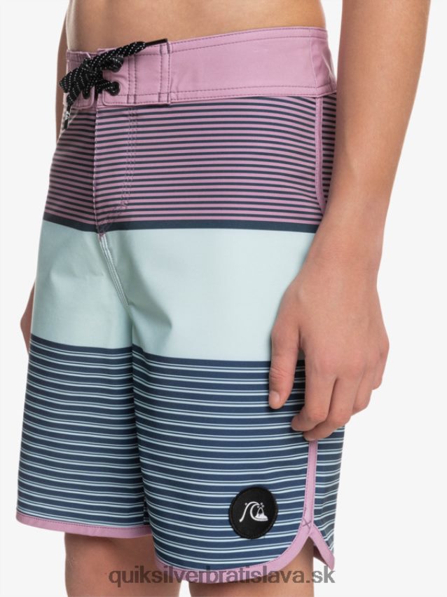 8-16 surfsilk tijuana yth 17 boardshort Quiksilver chlapci B80HXR2270 zaprášená orchidea