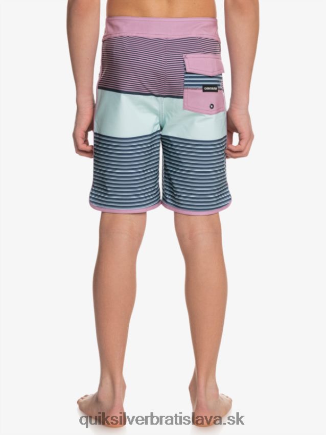 8-16 surfsilk tijuana yth 17 boardshort Quiksilver chlapci B80HXR2270 zaprášená orchidea