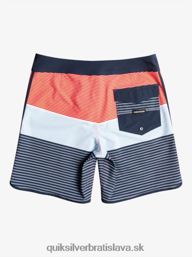 8-16 surfsilk tijuana yth 17 boardshort Quiksilver chlapci B80HXR2272 vysoko riziková červená