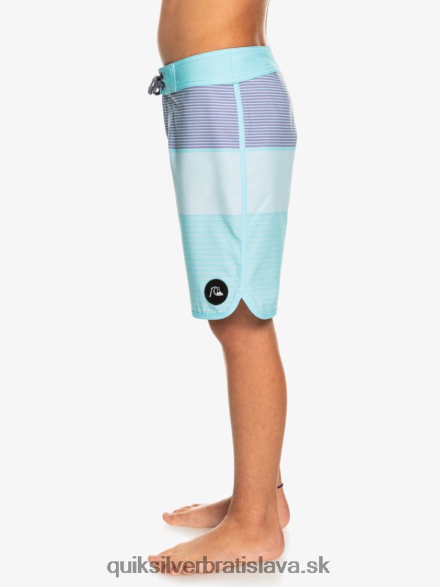 8-16 surfsilk tijuana yth 17 boardshort Quiksilver chlapci B80HXR2273 anjelská modrá