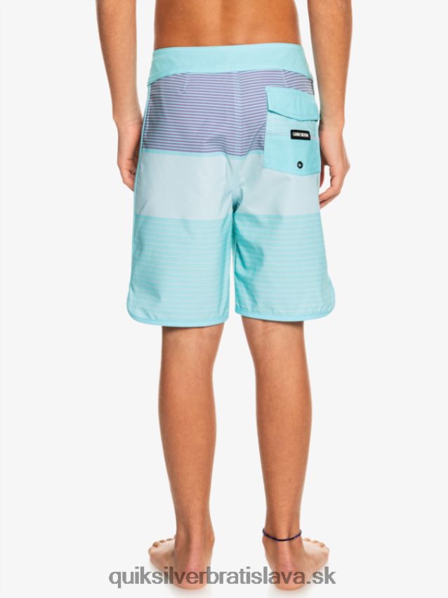 8-16 surfsilk tijuana yth 17 boardshort Quiksilver chlapci B80HXR2273 anjelská modrá