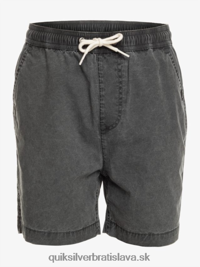 8-16 taxer 15 šortky s elastickým pásom Quiksilver chlapci B80HXR2079 čierna