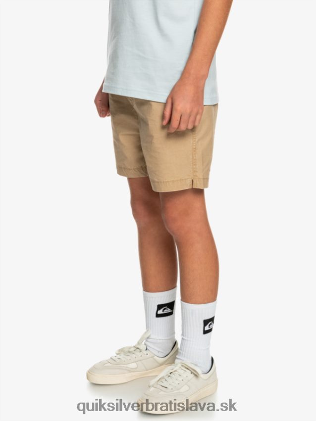 8-16 taxer 15 šortky s elastickým pásom Quiksilver chlapci B80HXR2080 plage